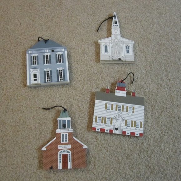 Cat's Meows 1995 Limited Christmas ornaments 4 Of them limited edition - Picture 1 of 2